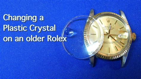 change crystal on rolex|rolex crystal replacement parts.